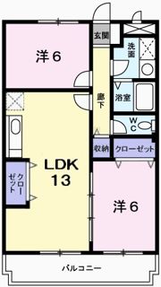 エルタウンの間取り画像
