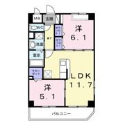 グリーンテラス大山の間取り画像