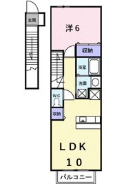 クレマチスⅡの間取り画像