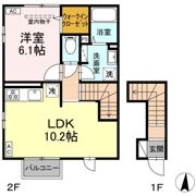 La Vierge Ⅱの間取り画像