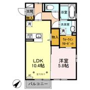 クラリス三吉の間取り画像