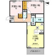 カーサ王寺の間取り画像