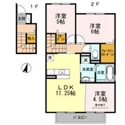 D-roomたつみⅡの間取り画像