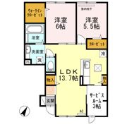 フォーチューン真壁 C棟の間取り画像