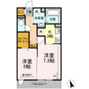 D-room桜雲の間取り画像