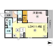 クレセント松原の間取り画像