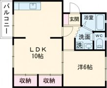 ビラ慶万の間取り画像