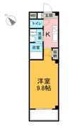 マリン半田板山の間取り画像