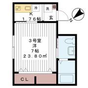 クラックス鎌ヶ谷の間取り画像