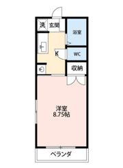 ウィンBの間取り画像