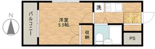 レリーサ真上の間取り画像