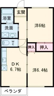 セトルレジデンスの間取り画像
