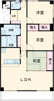 ヌーベ・ゆらのの間取り画像