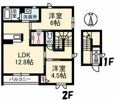 シャーメゾン月虹の間取り画像