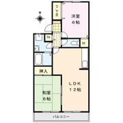 アフローテ山川の間取り画像