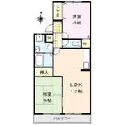 アフローテ山川の間取り画像