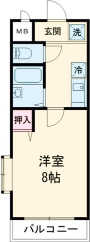 セントラルコートサイトウの間取り画像