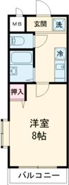 セントラルコートサイトウの間取り画像