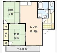アフローテ山川の間取り画像