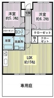 ベルティーレ沼北の間取り画像