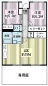 ベルティーレ沼北の間取り画像