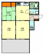 柴崎ハイツの間取り画像