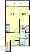プランギ若葉の間取り画像