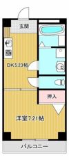 カーサファミリアの間取り画像