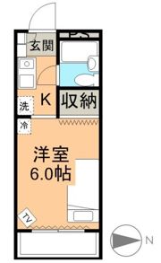 セントラル白山の間取り画像