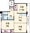 ビレッジハウス三草2号棟の間取り画像