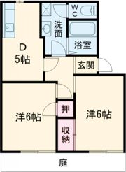 フレグランス打田の間取り画像