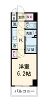 プレサンス天王寺デルニエの間取り画像