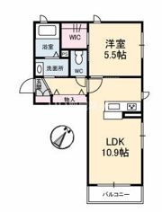 シャーメゾンFourteenの間取り画像