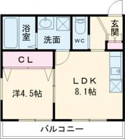 イリスコート忍ヶ丘Ⅱの間取り画像