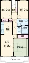 プリサヴェールの間取り画像
