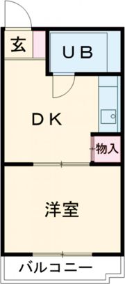コーポ乗松の間取り画像