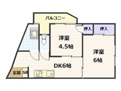惣田ビルの間取り画像