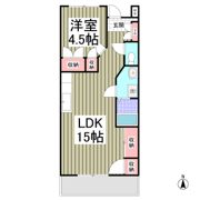 コモド三郷の間取り画像