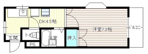 フローラル二瀬の間取り画像