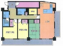 ラックス常磐町の間取り画像