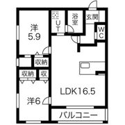 オラシオン新川の間取り画像