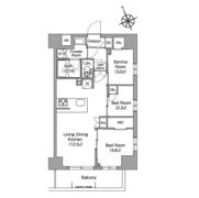 コンフォリア東葛西の間取り画像