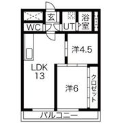 スカイマンションの間取り画像