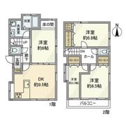 紅葉丘戸建の間取り画像