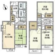 宮沢町戸建の間取り画像