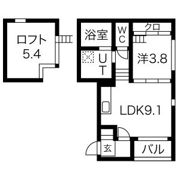 Sun MarieⅡの間取り画像