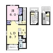 サンリット サピーの間取り画像