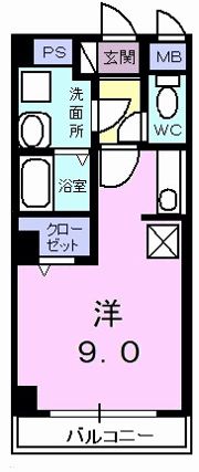 クレスト20の間取り画像