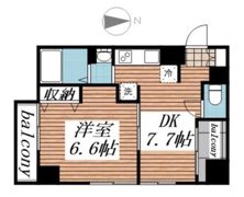 コロナハイツの間取り画像