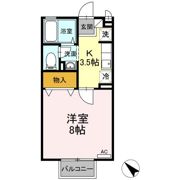 サブリナガーデンの間取り画像